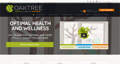 Desktop Screenshot of oaktreehealth.ca