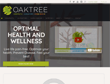 Tablet Screenshot of oaktreehealth.ca